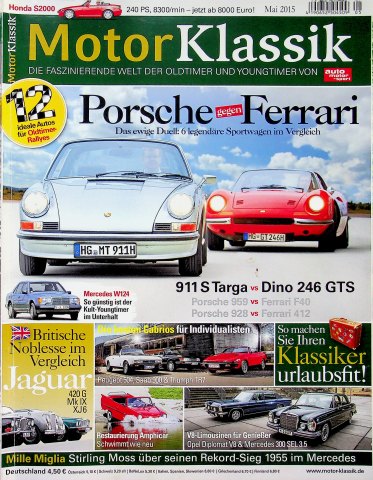 Deckblatt Motor Klassik (05/2015)